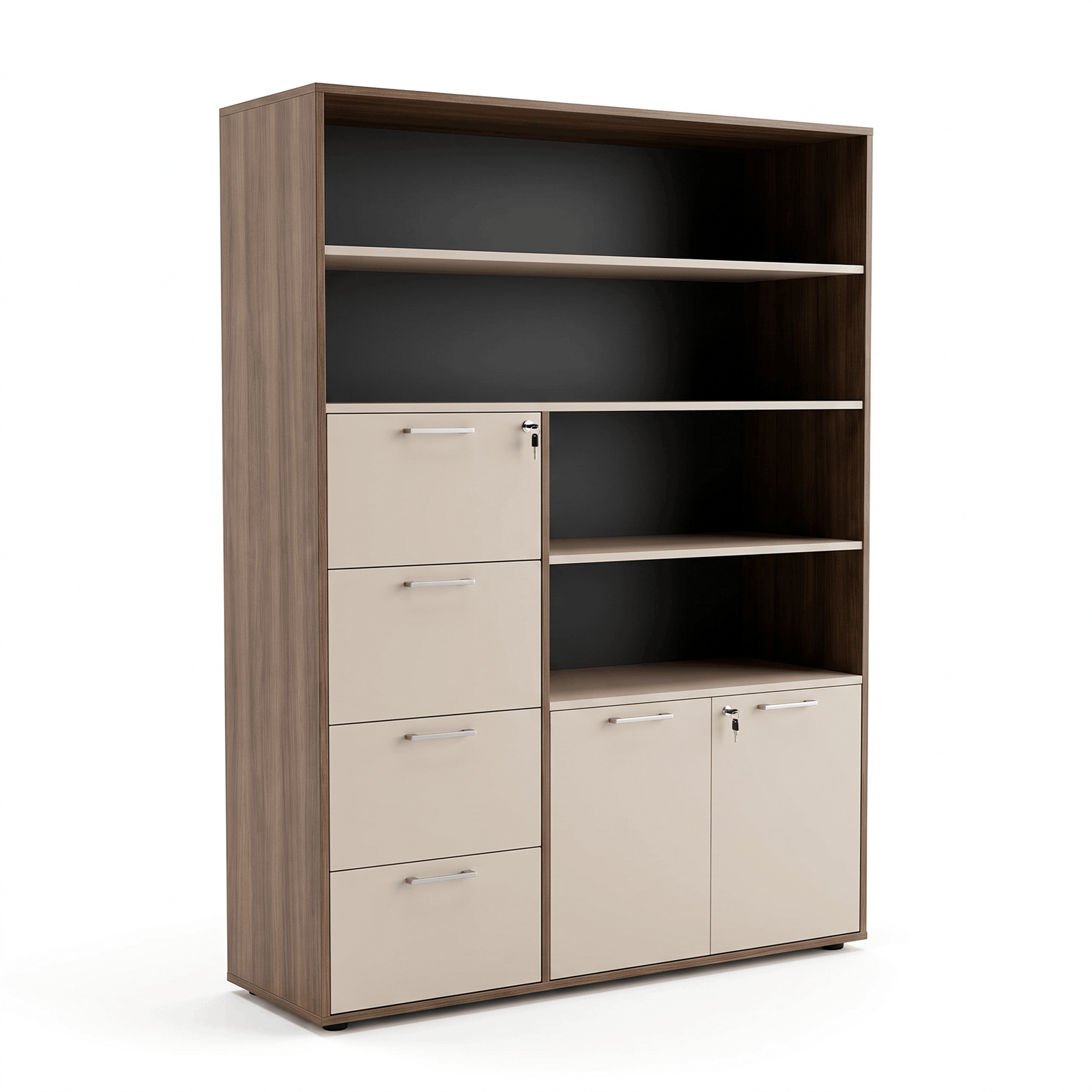 Axis Asymmetric Storage Wall