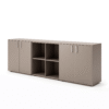 Bridge Taupe Office Credenza