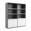 Mono Two-Tone Office Cabinet