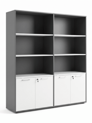 Mono Two-Tone Office Cabinet