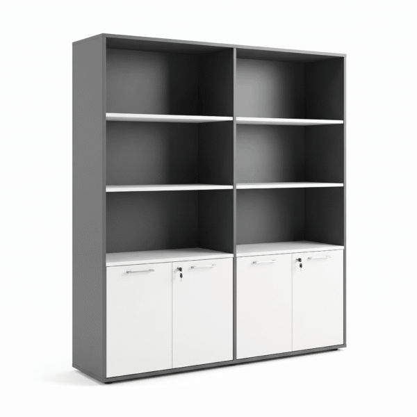 Mono Two-Tone Office Cabinet