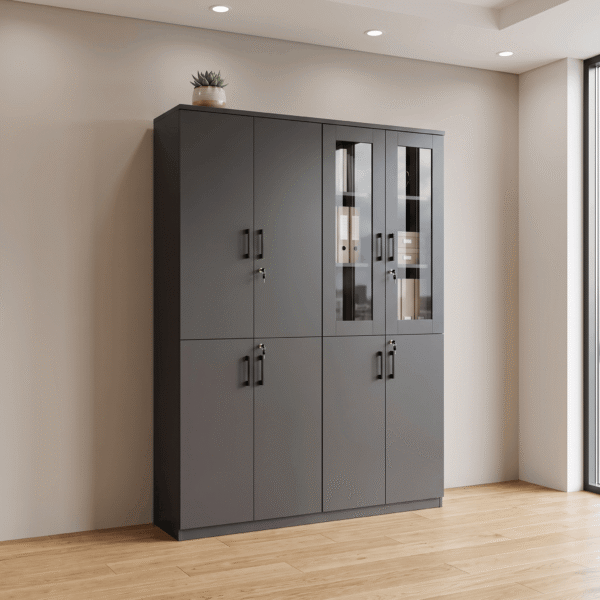 Slate Tall Office Cabinet